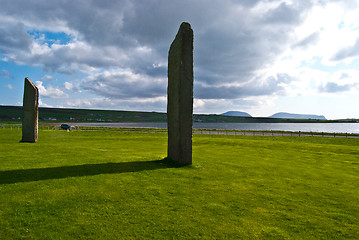 Image showing Standing Stones of Stenness