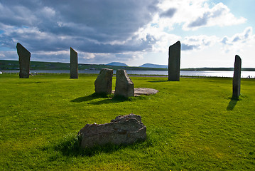 Image showing Standing Stones of Stenness