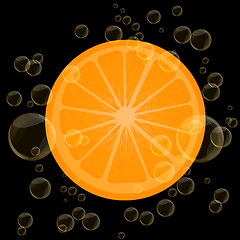 Image showing Orange slice