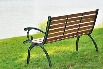 Image showing Bench in park