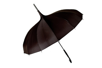 Image showing Black umbrella