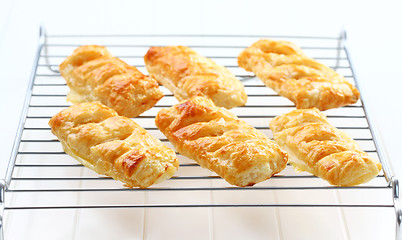 Image showing Delicious apple turnovers