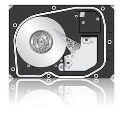 Image showing Computer hard disk drive. 