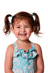 Image showing Happy laughing young toddler girl