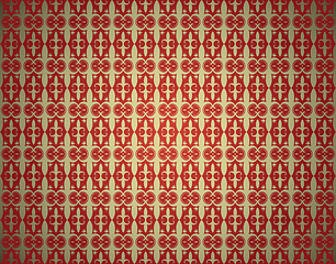 Image showing seamless vintage wallpaper 