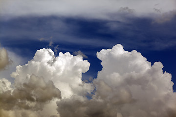 Image showing Blue sky and clouds