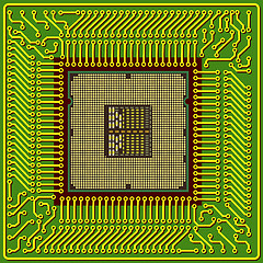 Image showing The modern computer is the processor on a chip