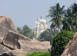 Image showing Virupaksha Temple at Vijayanagara