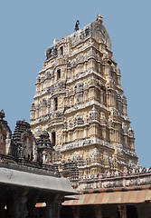 Image showing Virupaksha Temple at Vijayanagara