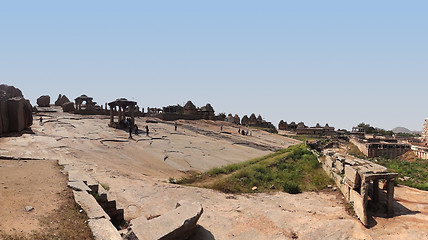 Image showing Hemakuta Hill at Vijayanagara