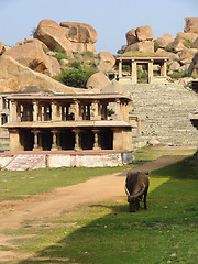 Image showing scenery around Hampi