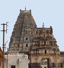 Image showing Virupaksha Temple at Vijayanagara