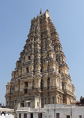 Image showing Virupaksha Temple at Vijayanagara