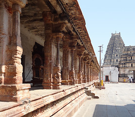 Image showing Virupaksha Temple at Vijayanagara