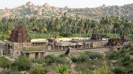 Image showing AchyutaRaya Temple at Vijayanagara