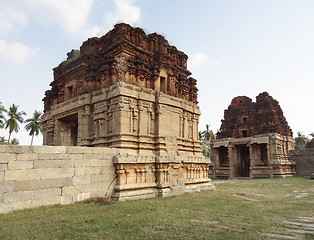 Image showing AchyutaRaya Temple at Vijayanagara
