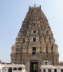 Image showing Virupaksha Temple at Vijayanagara