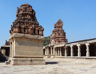 Image showing Krishna Temple at Hemakuta Hill