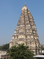 Image showing Virupaksha Temple at Vijayanagara
