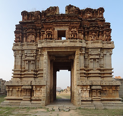 Image showing AchyutaRaya Temple at Vijayanagara