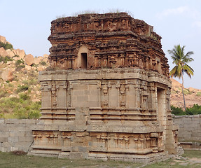 Image showing AchyutaRaya Temple at Vijayanagara