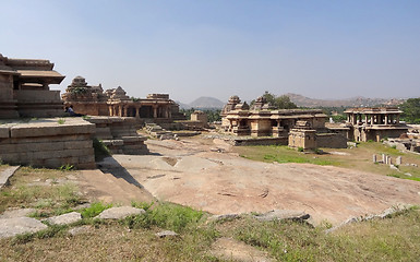 Image showing Hemakuta Hill at Vijayanagara