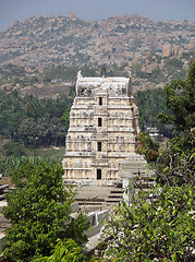 Image showing Virupaksha Temple at Vijayanagara