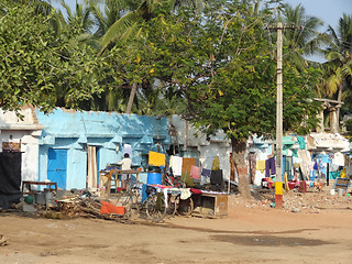 Image showing scenery around Hampi