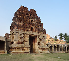 Image showing AchyutaRaya Temple at Vijayanagara