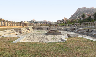 Image showing AchyutaRaya Temple at Vijayanagara