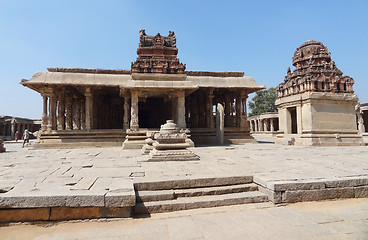 Image showing Krishna Temple at Hemakuta Hill