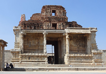 Image showing Krishna Temple at Hemakuta Hill