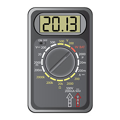 Image showing 2013 New Year Multimeter , vector.