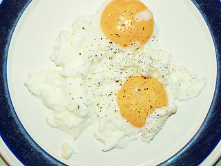Image showing Fried egg