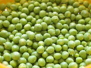 Image showing Green peas