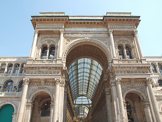 Image showing Galleria Vittorio Emanuele II, Milan