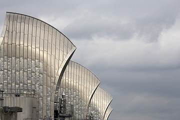 Image showing thames barrier