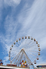 Image showing Fairground Wheel and Pier16