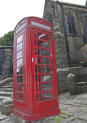 Image showing British Red Telephone Box
