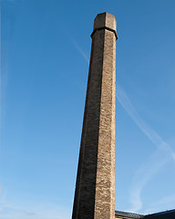 Image showing Old Woolen Mill Chimney