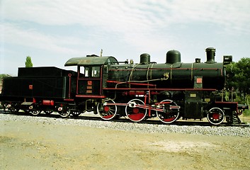 Image showing Vintage Steam Engine