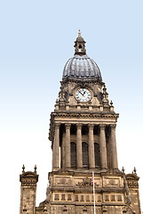 Image showing Clock Tower of Leeds Town Hall