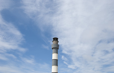 Image showing Black and White Chimney