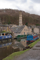 Image showing Mill and Barges3