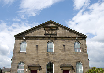 Image showing Baptist Chapel in Haworth Yorkshire