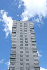 Image showing Grey Apartment Block