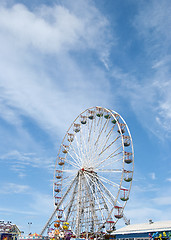 Image showing Fairground Wheel and Pier9