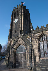 Image showing Halifax Minster Tower and Prch