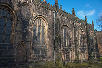 Image showing Halifax Minster Side View