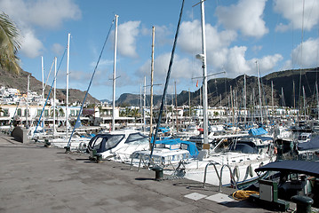 Image showing Puerto de Mogan Harbour